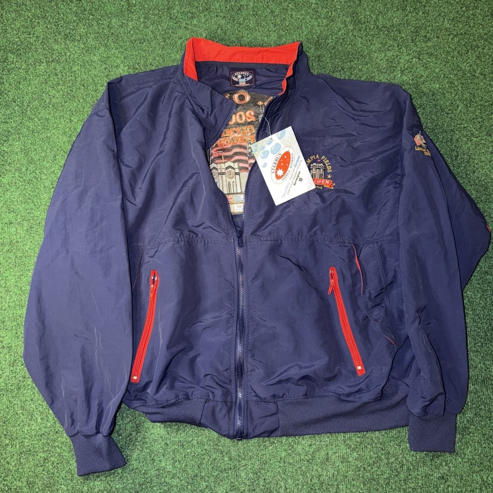Vintage Olympia Field US Open 2003 Windbreaker Jacket Men's 2XL